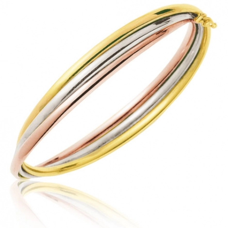 Bracelet jonc 3 ors souds