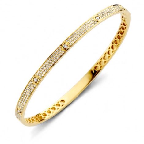 Bracelet Jonc Diamants 57 X 49 mm