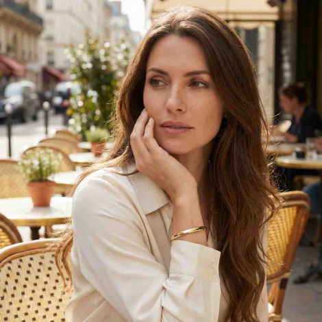 Bracelet Jonc or 6 mm