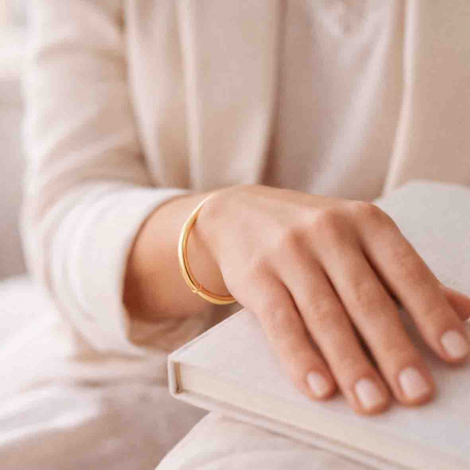 Bracelet Jonc or ouvrant