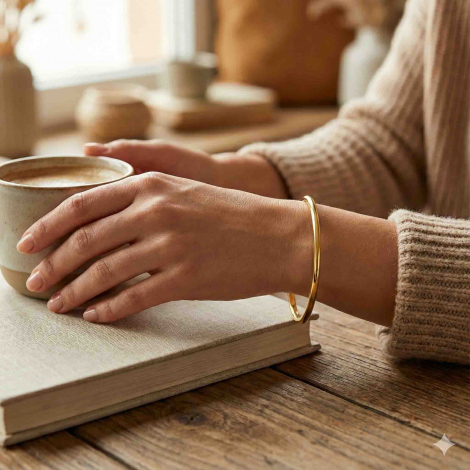 Bracelet jonc ouvrant 3mm