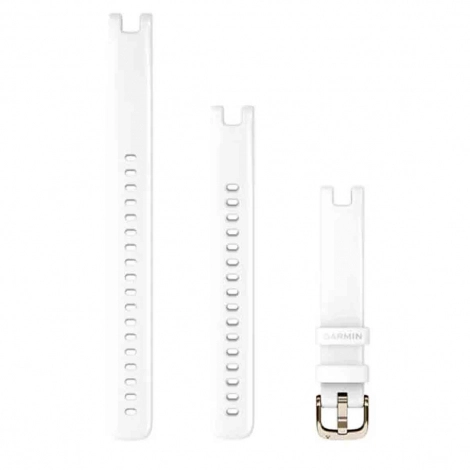  Bracelet Lily Blanc avec boucle Cream Gold 