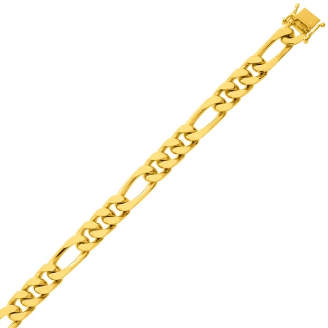 Bracelet maille alterne 6mm