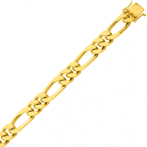 Bracelet maille alterne 8mm