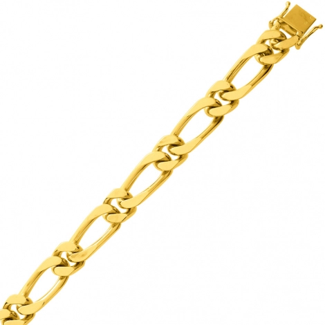 Bracelet maille alterne 8mm
