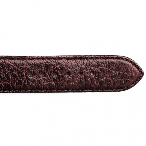 Bracelet Montre cuir de Buffle Bordeaux Alixe - 15619-08