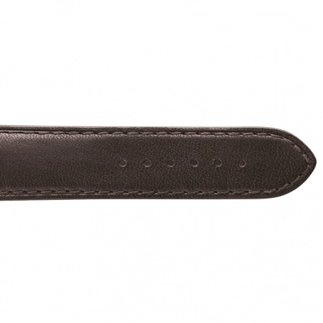 Bracelet Montre en cuir de Taureau Noir