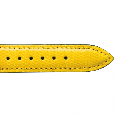 Bracelet Montre Lzard Sellier Jaune