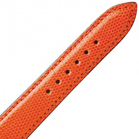 Bracelet Montre Lzard Sellier Orange