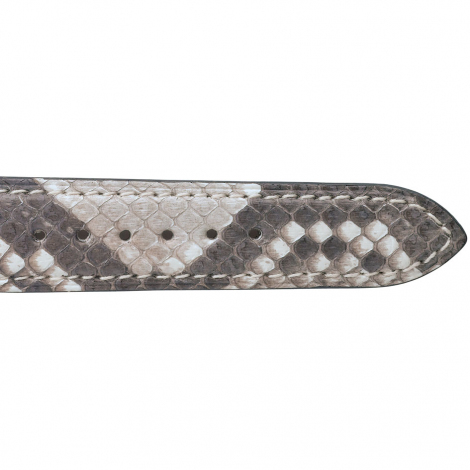 Bracelet Montre Python Sellier Gris