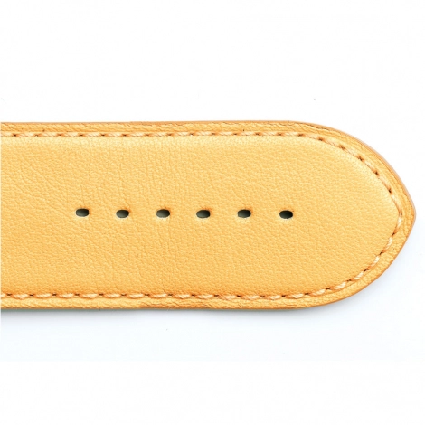 Bracelet Montre Vachette Abricot