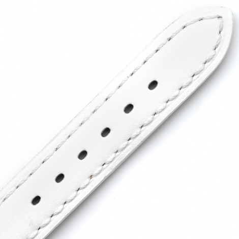Bracelet Montre Vachette blanc