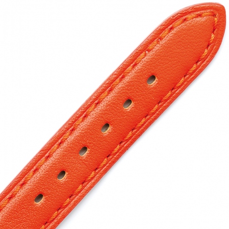 Bracelet Montre Vachette  Orange