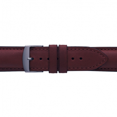 Bracelet Montre Vachette Sellier Bordeaux