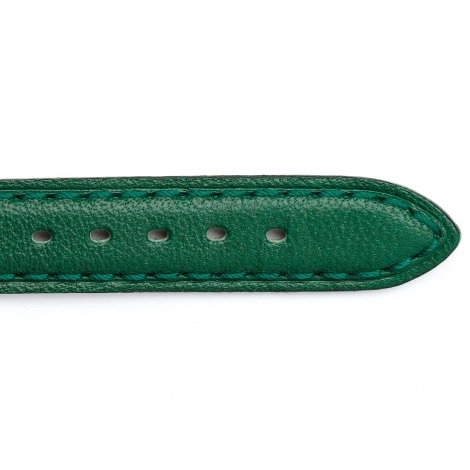 Bracelet Montre Vachette Vert fonc
