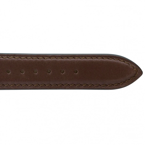 Bracelet Montre Veau Sellier Marron