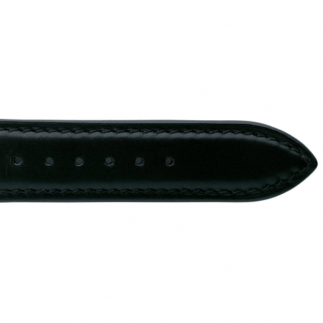 Bracelet Montre Veau Sellier Noir - Unisexe - Chiyo - 18101-01
