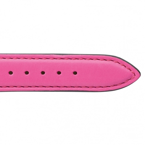 Bracelet Montre Veau Sellier Rose