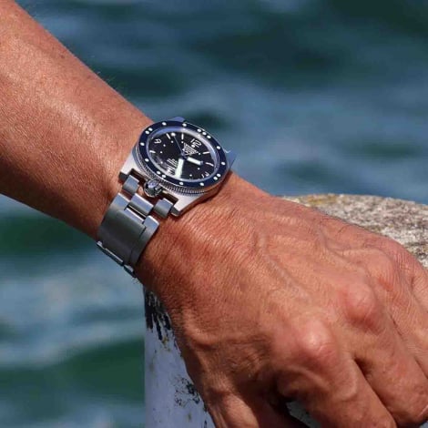 Bracelet Montre ZRC Mtal Acier Inox 316L avec extensions plonge