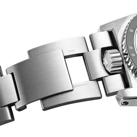 Bracelet Montre ZRC Mtal Acier Inox 316L avec extensions plonge