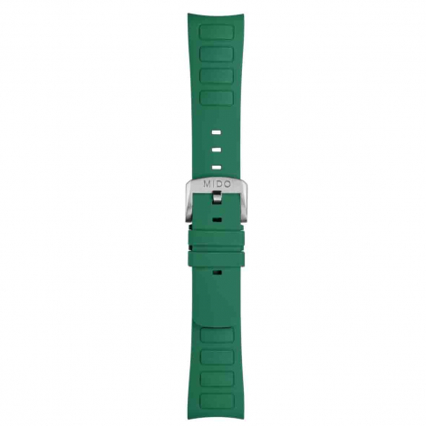 Bracelet Multifort TV Big Date caoutchouc vert 22mm 