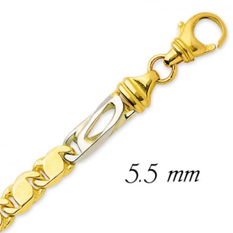 Bracelet or - 14.35g Irina- 593.55G