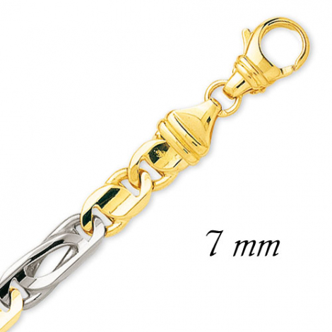 Bracelet or - 23.15g Paula- 593.7G