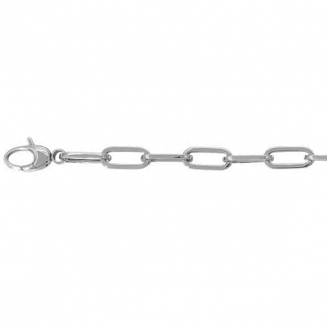 Bracelet or blanc 5mm