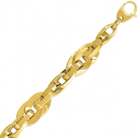 Bracelet or jaune 16mm