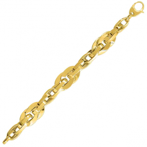 Bracelet or jaune 16mm