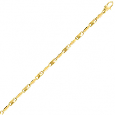 Bracelet or jaune 3mm