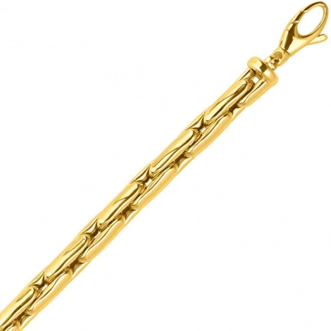 Bracelet or jaune 5mm