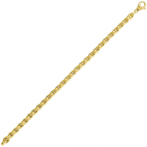 Bracelet or jaune 5mm