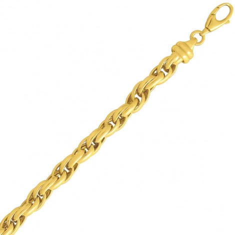 Bracelet or jaune 5mm