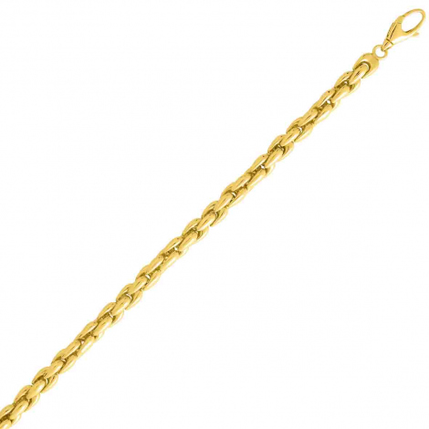 Bracelet or jaune 6.5mm