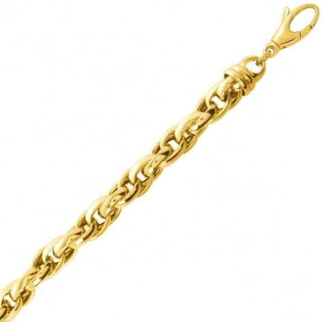 Bracelet or jaune 6.5mm
