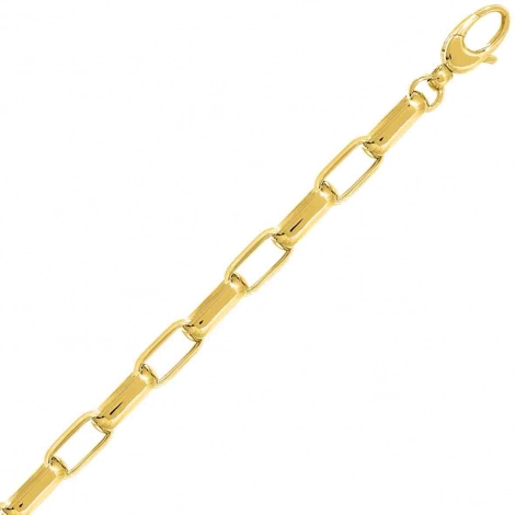 Bracelet or jaune 6.5mm