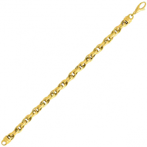 Bracelet or jaune 6mm