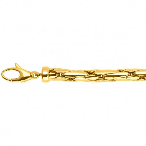 Bracelet or jaune 6mm