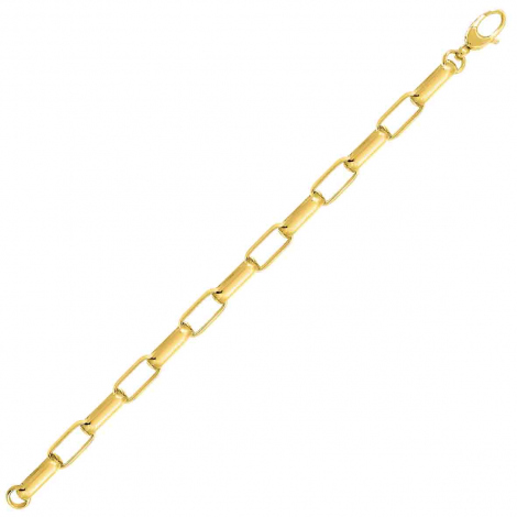 Bracelet or jaune 7.5mm