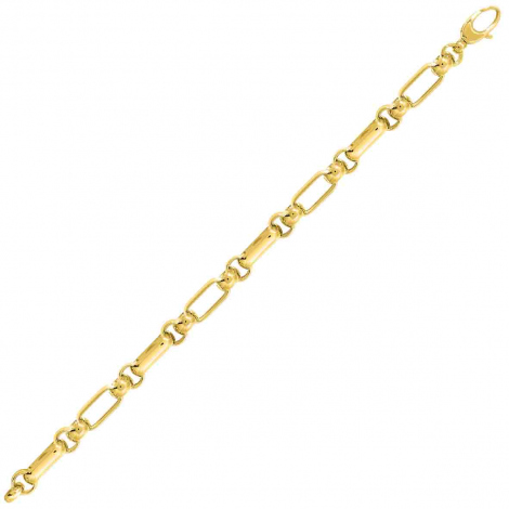 Bracelet or jaune 7.5mm