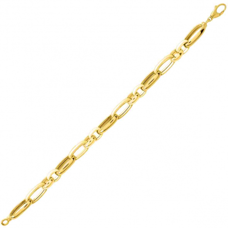 Bracelet or jaune 7mm