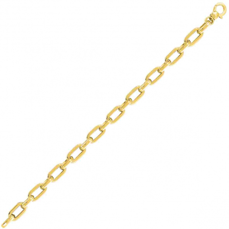 Bracelet or jaune 7mm