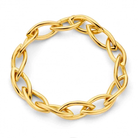 Bracelet or maille fantaise
