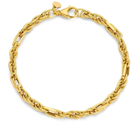 Bracelet or maille fantaise