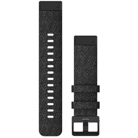 Bracelet QuickFit® 20 mm Noir Chiné - Garmin - 010-12875-00