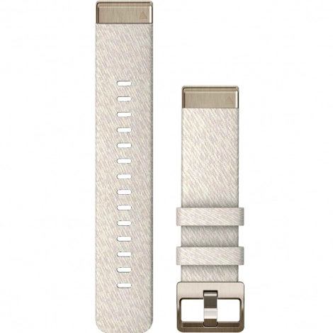 Bracelet QuickFit 20 mm Nylon Beige Crme- Garmin