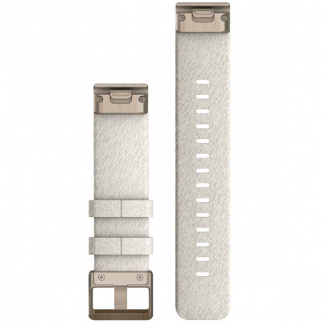 Bracelet QuickFit 20 mm Nylon Beige Crme- Garmin