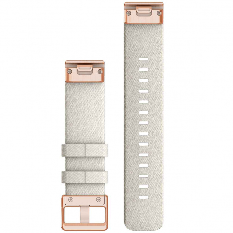 Bracelet QuickFit 20 mm Nylon Beige Crme - Garmin