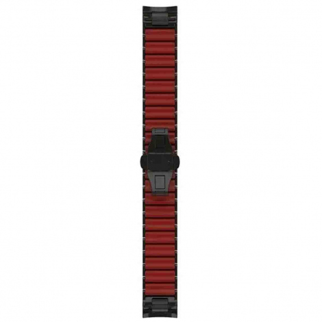 Bracelet QuickFit 22 mm - Hybride Titane, Carbone - Garmin